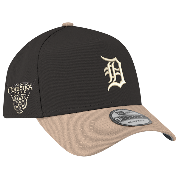 New Era MLB 9FORTY A-Frame - Adult - Black/Tan - Image 3