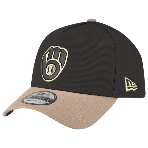 New Era MLB 9FORTY A-Frame - Adult - Black/Tan