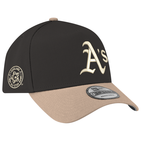 New Era MLB 9FORTY A-Frame - Adult - Tan/Black - Image 3