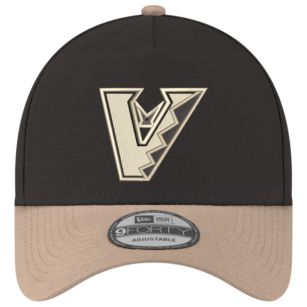 New Era MLB 9FORTY A-Frame - Adult - Black/Tan - Image 2