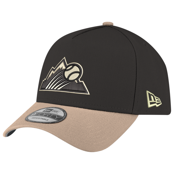 New Era MLB 9FORTY A-Frame - Adult - Black/Tan