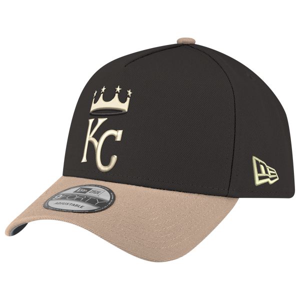New Era MLB 9FORTY A-Frame - Adult - Black/Tan