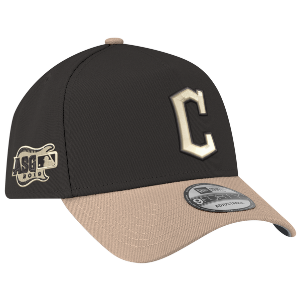 New Era MLB 9FORTY A-Frame - Adult - Black/Tan - Image 3