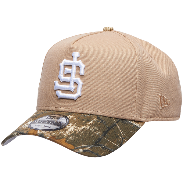 New Era MLB 9FORTY A-Frame - Adult - Multi/Tan