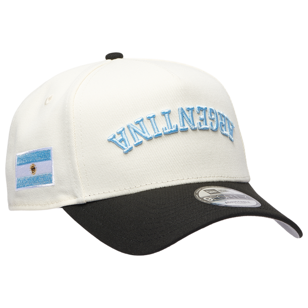 New Era 940AF UPSD Wrdmrk Argentina Cap - Adult - Black/White - Image 3