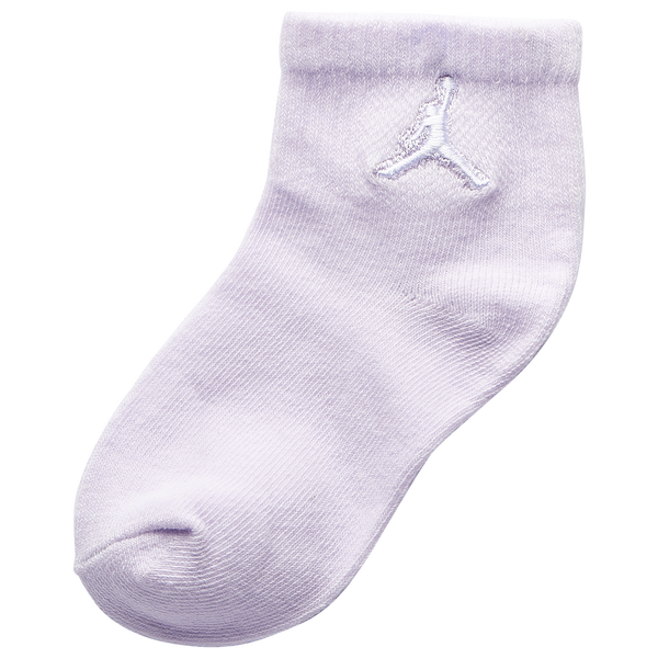 Jordan 6PK Infant Everyday Essential Sock - Girls' Infant - Pink Foam/White/Purple - Image 7