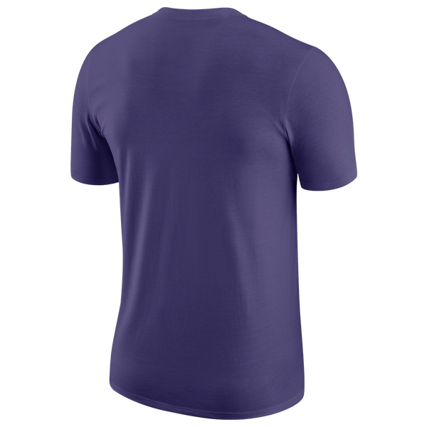 Nike Charlotte Hornets Team Logo Short Sleeve T-Shirt - Men's - Purple - Image 2