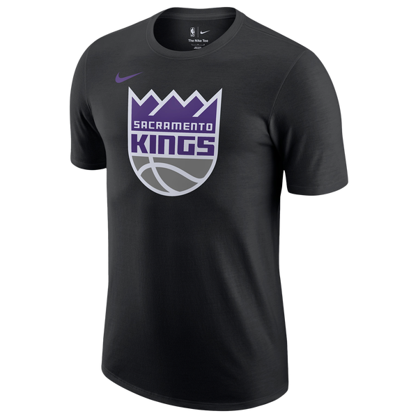 Nike Sacromento Kings Logo Short Sleeve T-Shirt - Men's - Black