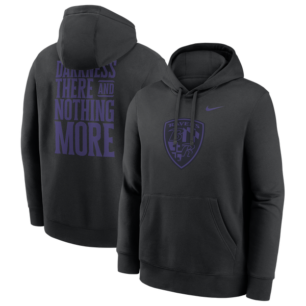 Nike Ravens Alternative Hoodie - Men's - Black