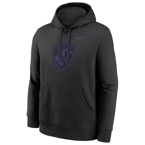 Nike Ravens Alternative Hoodie - Men's - Black - Image 2
