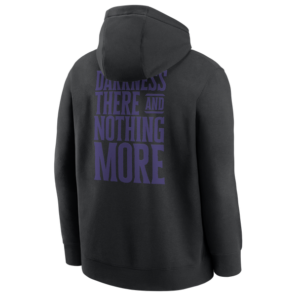 Nike Ravens Alternative Hoodie - Men's - Black - Image 3
