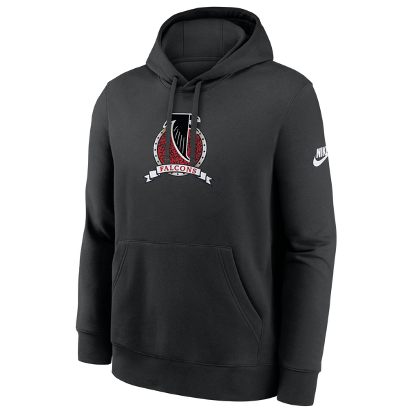 Nike NFL Falcons Hoodie - Men's - Black - Image 2