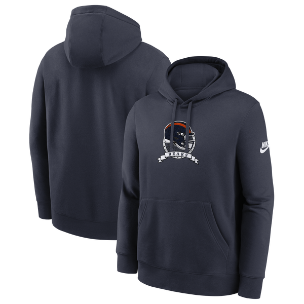Nike Bears Rewind Hoodie - Men's - Blue