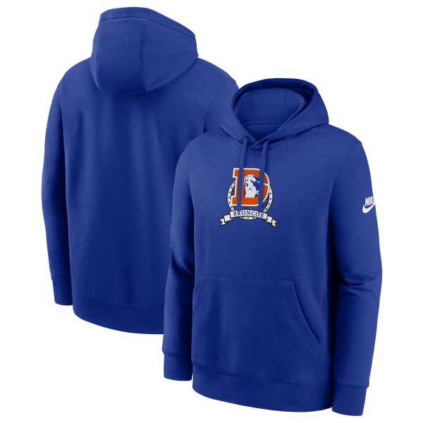 Nike NFL Broncos Hoodie - Men's - Blue