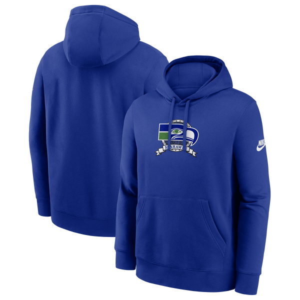 Nike NFL Seahawks Hoodie - Men's - Blue