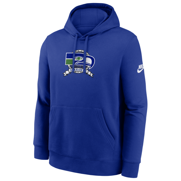 Nike NFL Seahawks Hoodie - Men's - Blue - Image 2