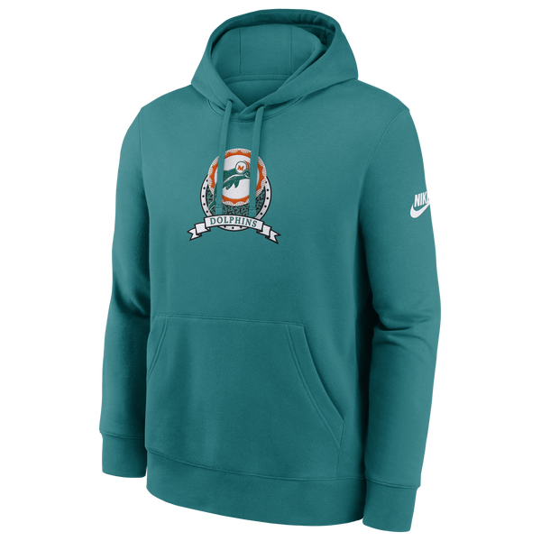 Nike NFL Dolphins Hoodie - Men's - Green - Image 2