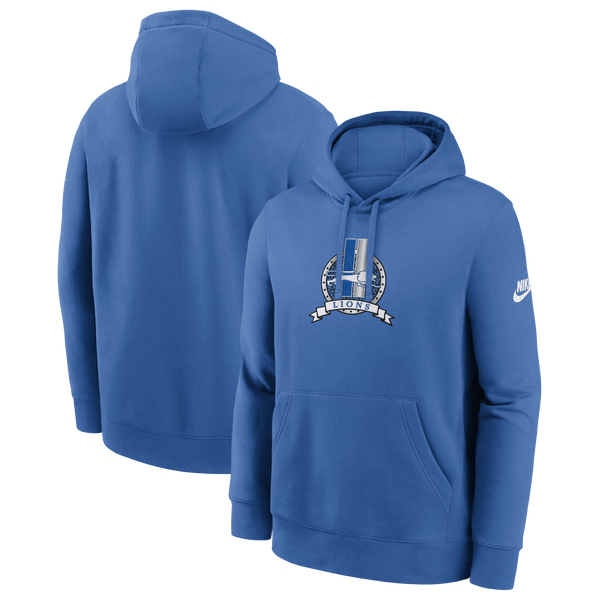 Nike NFL Lions Hoodie - Men's - Blue