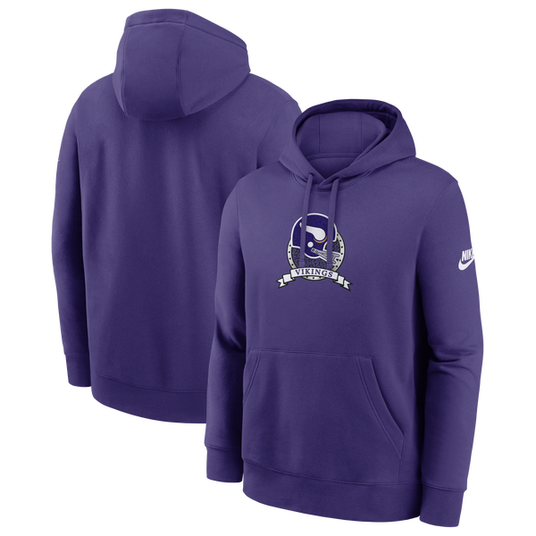 Nike NFL Vikings Hoodie - Men's - Purple