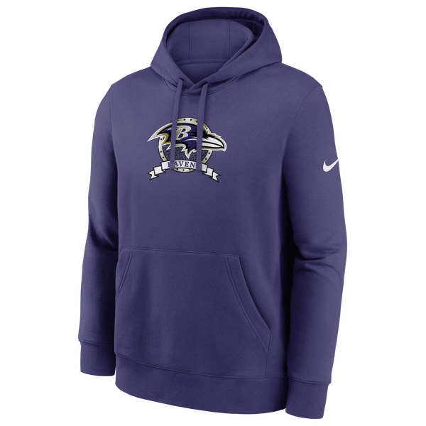 Nike NFL Ravens Hoodie - Men's - Purple - Image 2