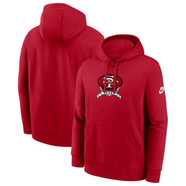 Nike NFL 49Ers Hoodie - Men's - Red