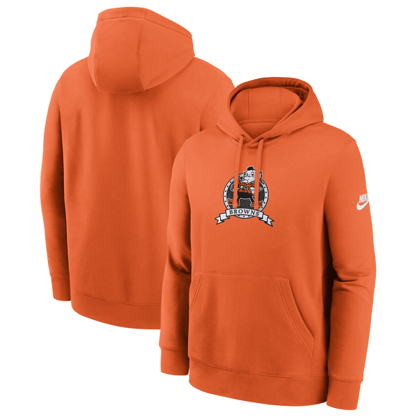 Nike NFL Browns Hoodie - Men's - Orange