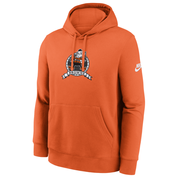 Nike NFL Browns Hoodie - Men's - Orange - Image 2