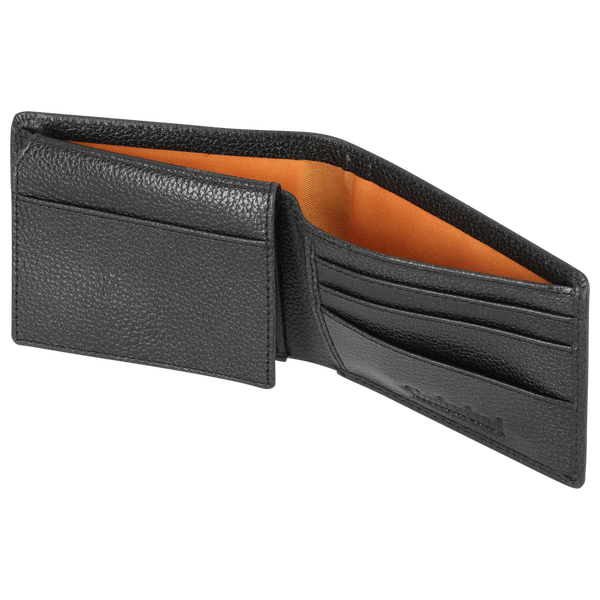 Timberland Metal Tree Logo Passcase Wallet - Men's - Black - Image 4