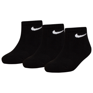 Nike Quarter Socks 6 Pack GSB - Boys' Grade School - Black/White