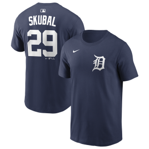 Nike Tigers Name & Number T-Shirt - Men's - Navy