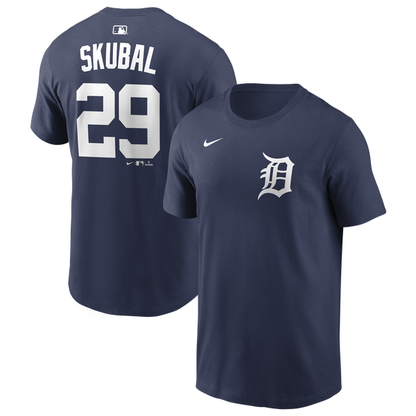 Nike Tigers Name & Number T-Shirt - Men's - Navy
