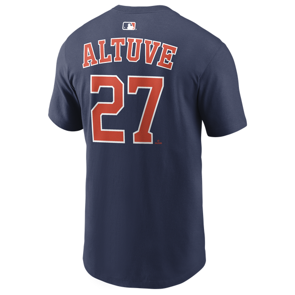 Nike Astros Name & Number T-Shirt - Men's - Navy - Image 3
