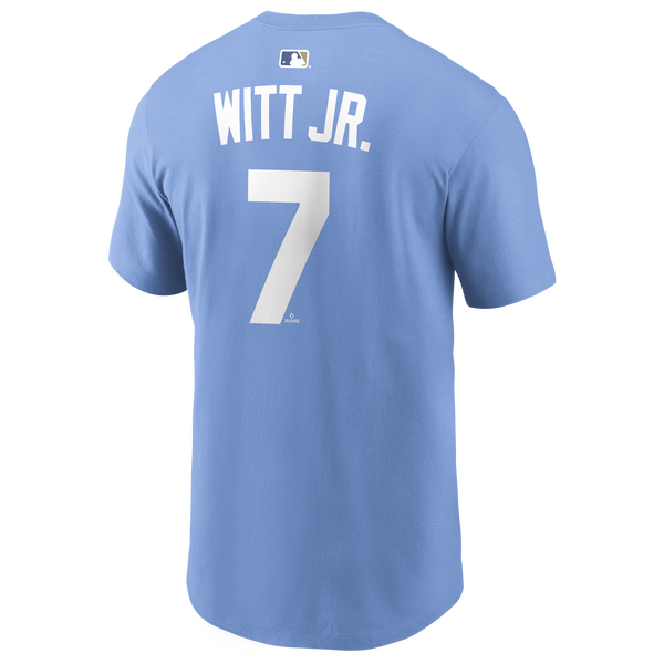 Nike MLB Kansas City Royals Name and Number Tshirt - Men's - Blue