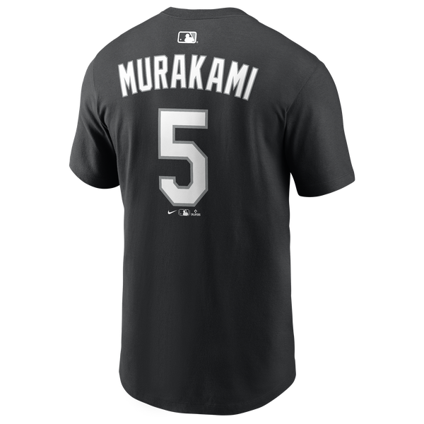 Nike MLB Chicago White Sox Cty Name and Number Tshirt - Men's - Black - Image 3