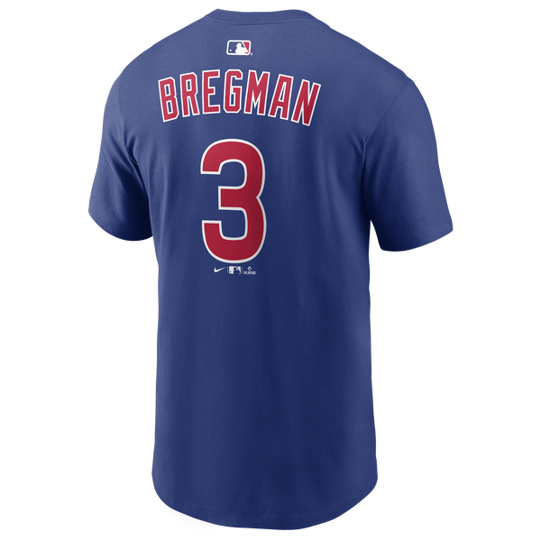 Nike MLB Chicago Cubs ATL Name and Number Tshirt - Men's - Blue