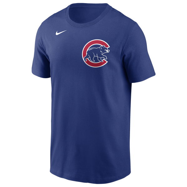 Nike MLB Chicago Cubs ATL Name and Number Tshirt - Men's - Blue - Image 2