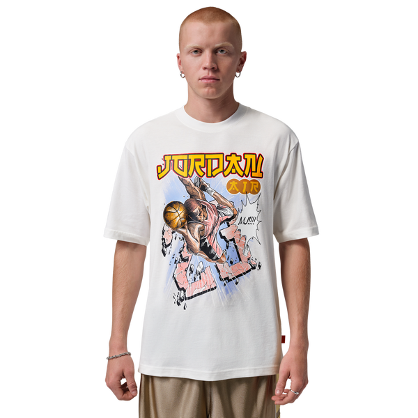 Jordan Anime 85 Short Sleeve Crew - Men's - White