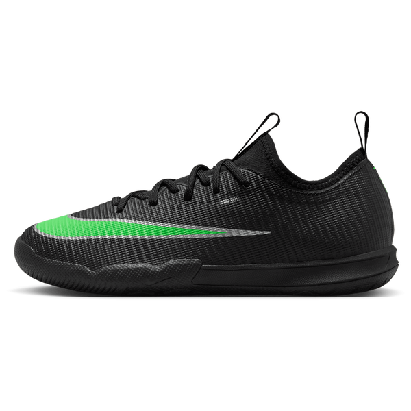 Nike Jr Vapor 17 Academy IC - Boys' Grade School - Black/Black/Illusion Green - Image 2