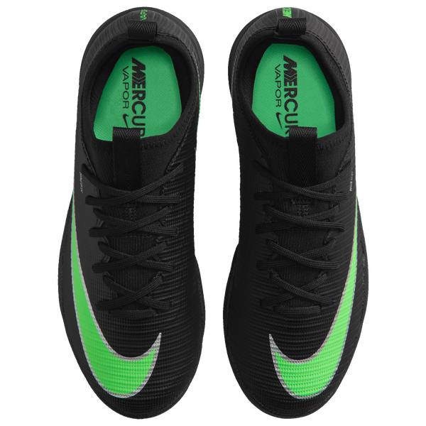 Nike Jr Vapor 17 Academy IC - Boys' Grade School - Black/Black/Illusion Green - Image 4