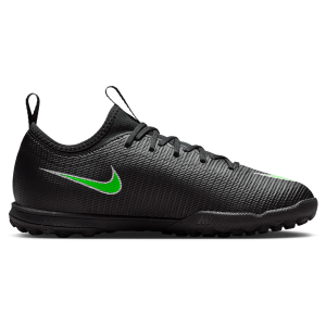 Nike Jr Vapor 17 Academy TF - Boys' Grade School - Black/Black/Illusion Green