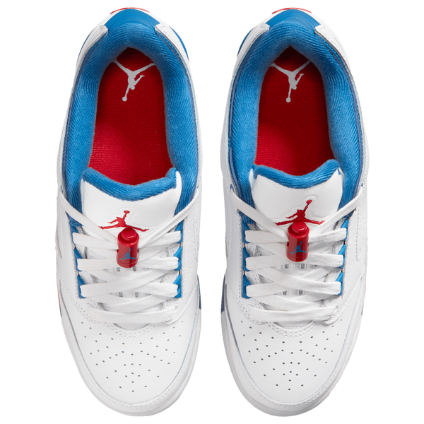 Jordan Sixty Plus Low - Boys' Grade School - White/Red/Blue - Image 4