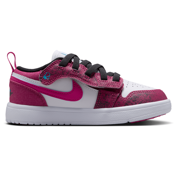 Jordan 1 Low Alt SE FEM - Girls' Preschool - Pink/Black/White
