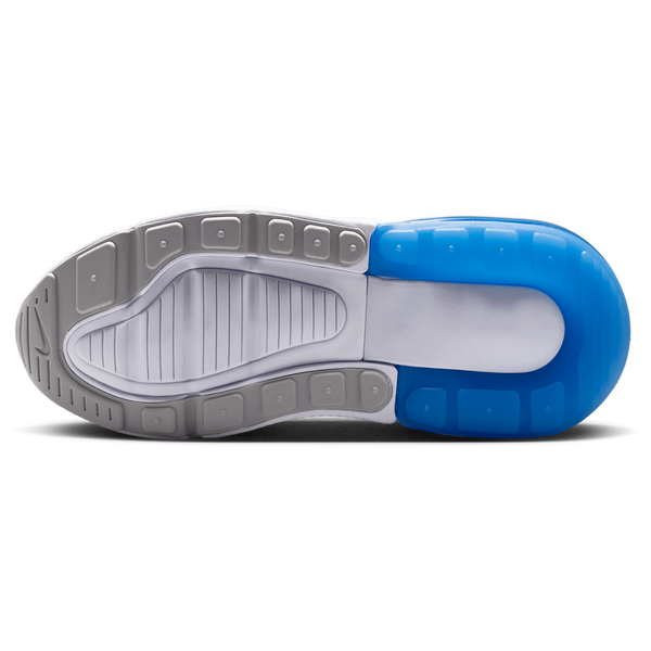 Nike Air Max 270 - Boys' Preschool - White/Pinksicle/Football Blue - Image 5