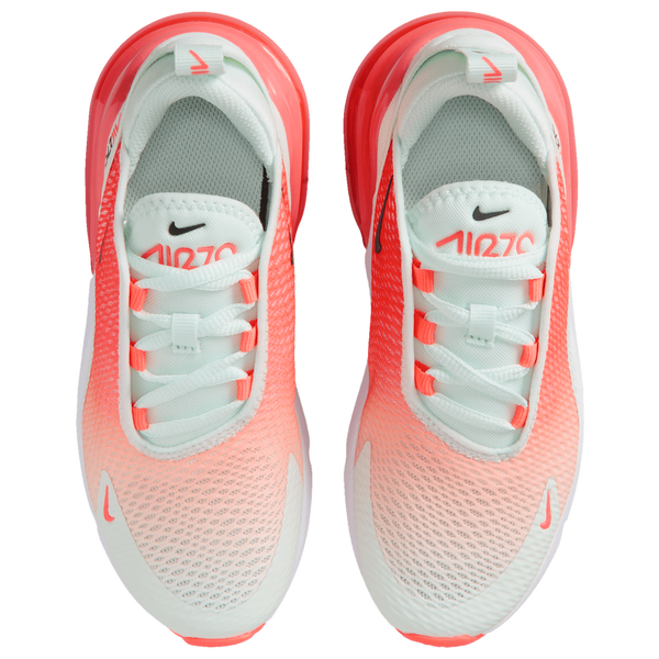 Nike Air Max 270 - Girls' Preschool - Barely Green/Black/Hot Lava - Image 4