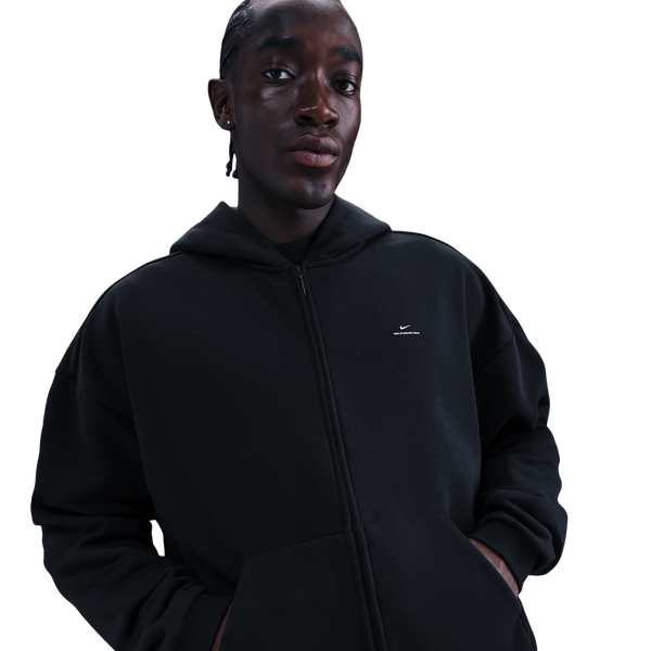 Nike TF SI Brush Hoodie - Men's - Black/Pale Ivory