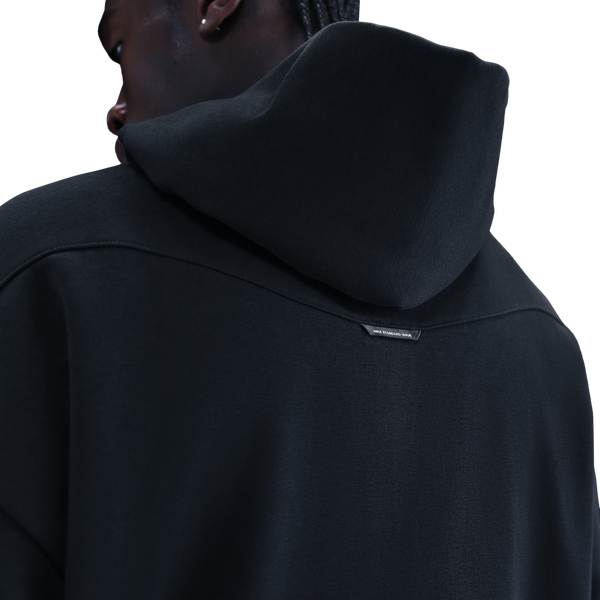 Nike TF SI Brush Hoodie - Men's - Black/Pale Ivory - Image 2
