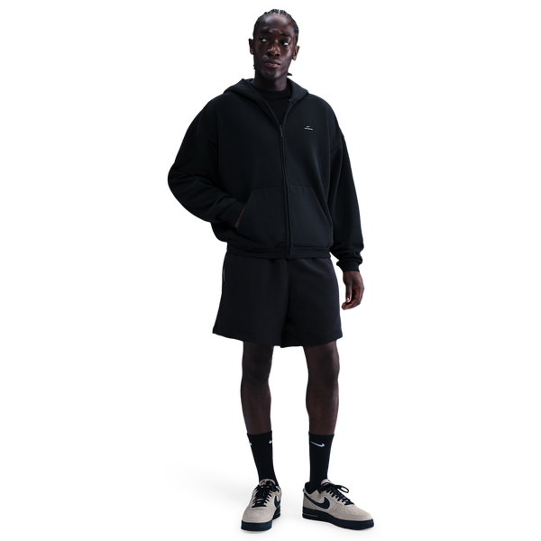 Nike TF SI Brush Hoodie - Men's - Black/Pale Ivory - Image 3