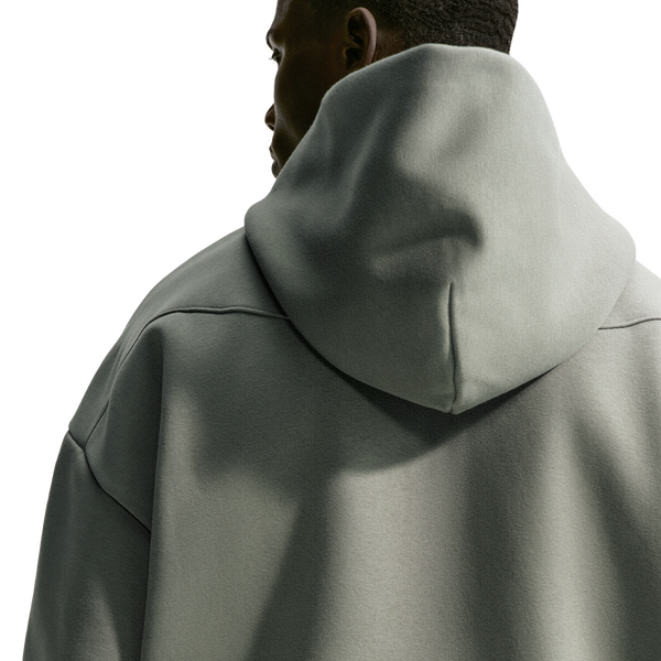 Nike TF SI Brush Hoodie - Men's - Dark Stucco/Pale Ivory - Image 2