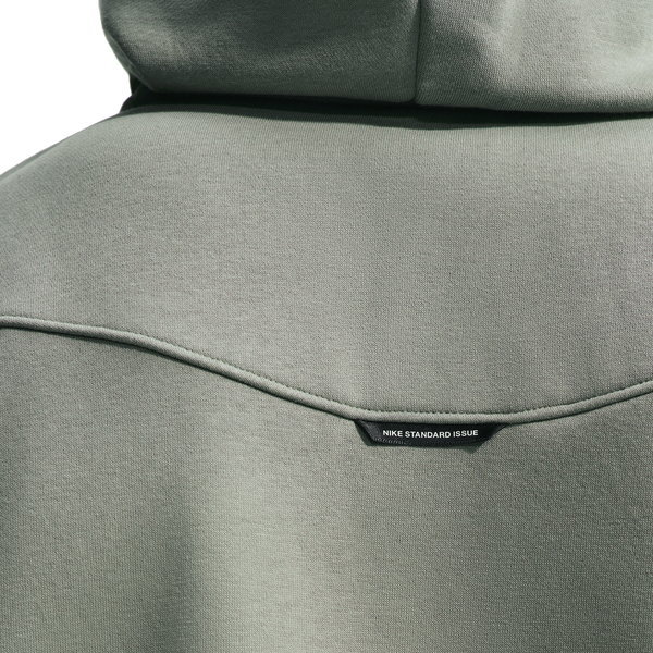 Nike TF SI Brush Hoodie - Men's - Dark Stucco/Pale Ivory - Image 4
