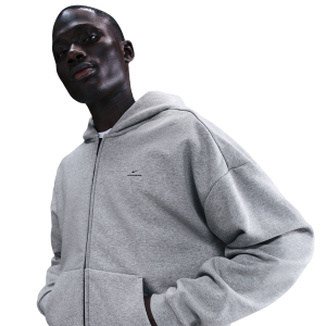 Nike TF SI Brush Hoodie - Men's - Dk Grey Heather/Black
